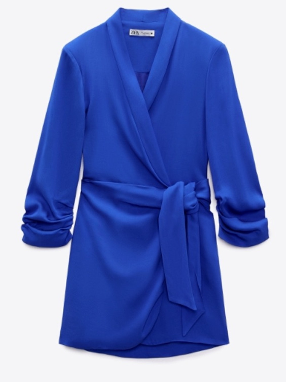 Zara Wrap Robe Dress - Cobalt Blue
Shoulder 17” length 36”